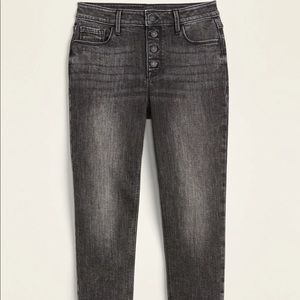 High-Waisted Rockstar Super Skinny Ankle Jeans